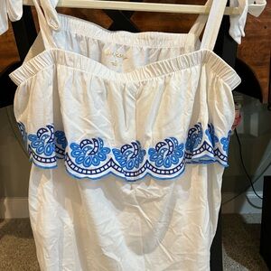 Lilly Pulitzer White Tank